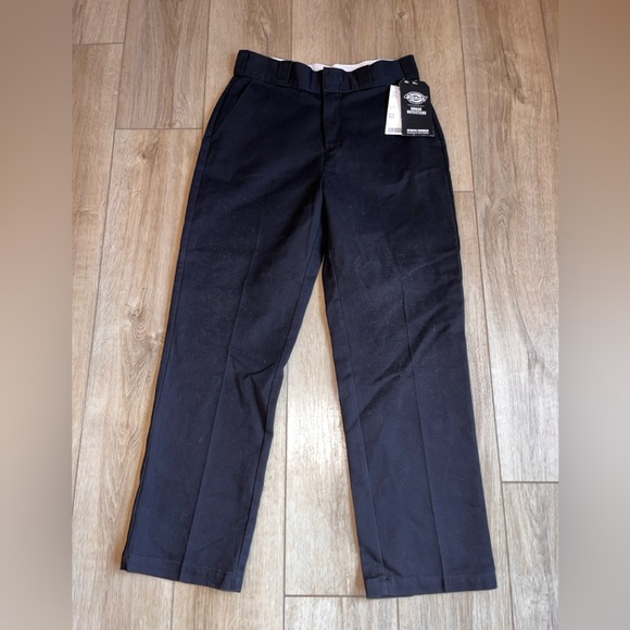 NWT Dickies Urban Outfitters Black pants womens sz 4 workwear streetwear y2k NEW - Picture 1 of 5